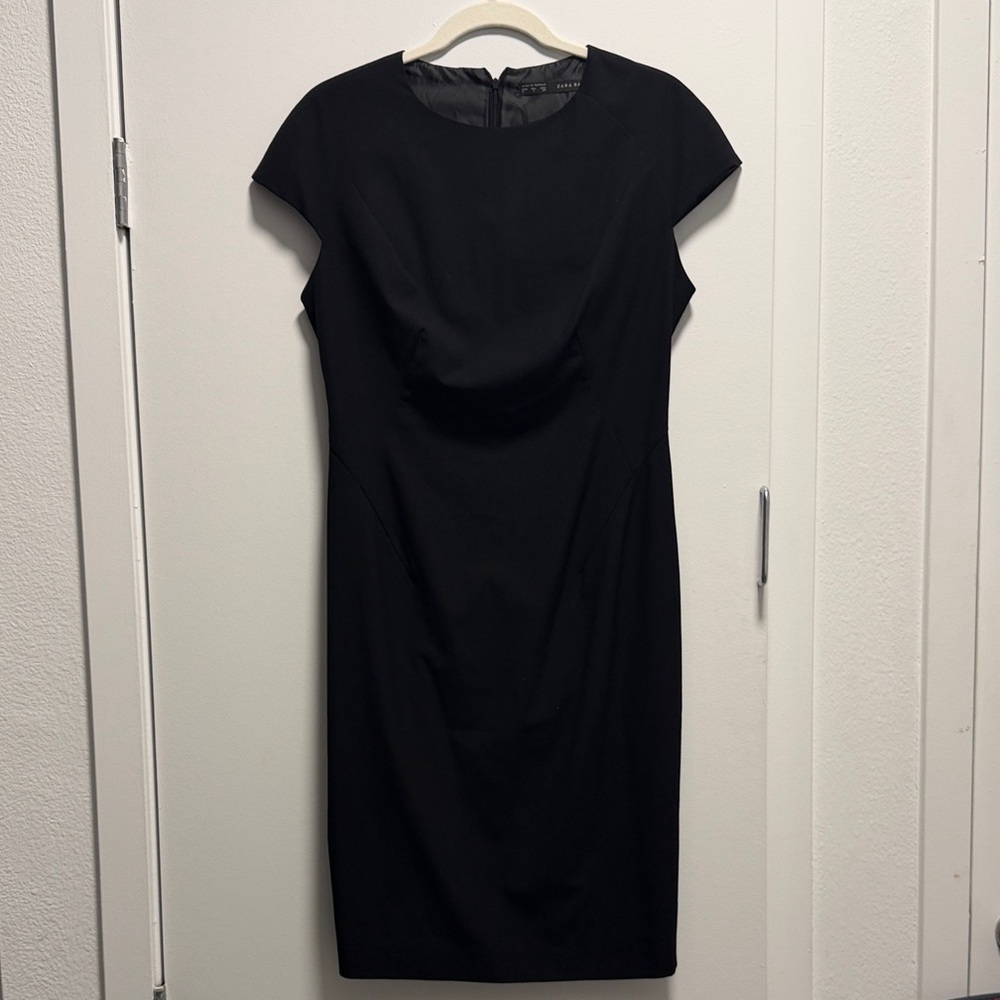Zara Elegant Black Dress